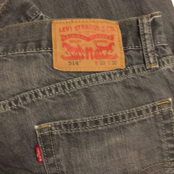 Gray Levi 514 Jeans - Picture 2 of 2